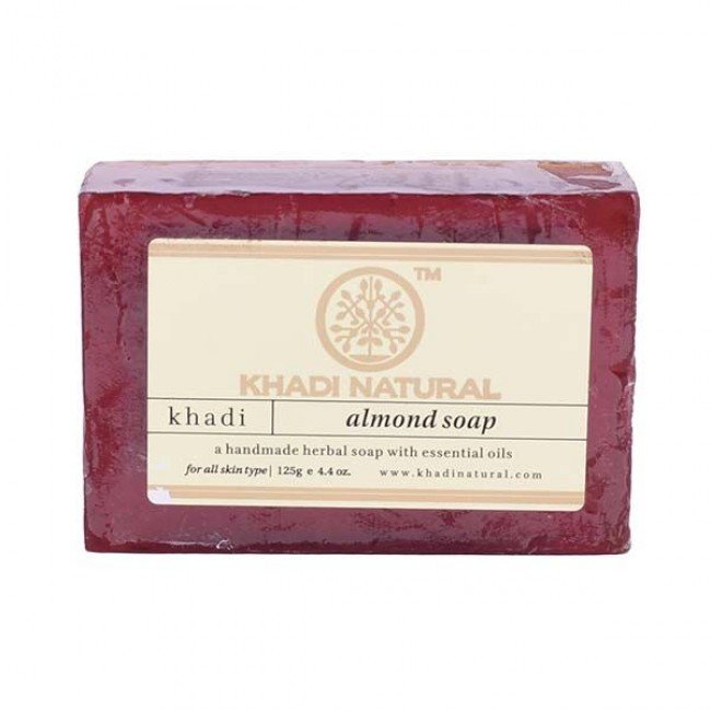 Khadi Natural Herbal Almond Soap 125G(Set of 2)